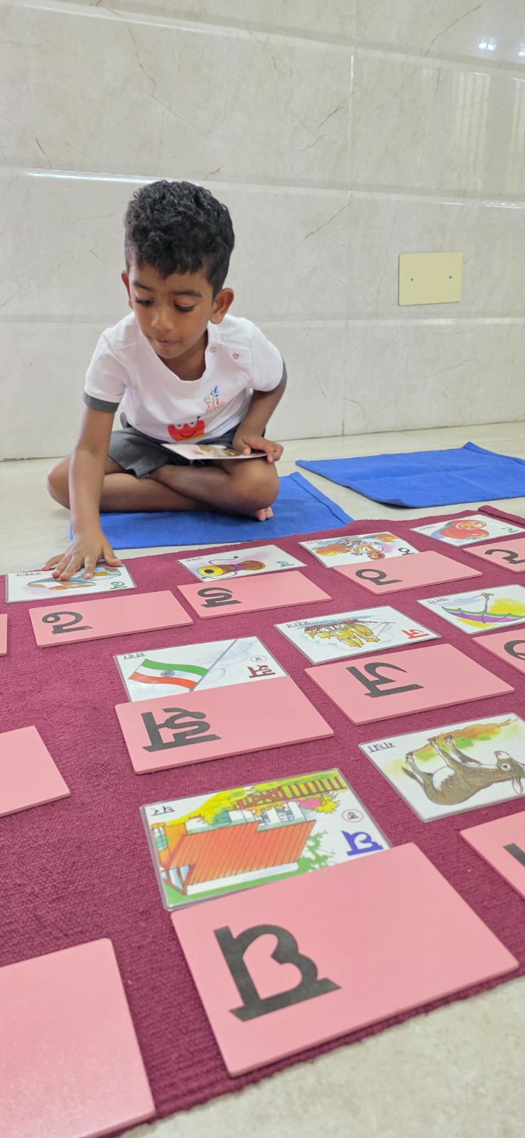 Hindi cards matching