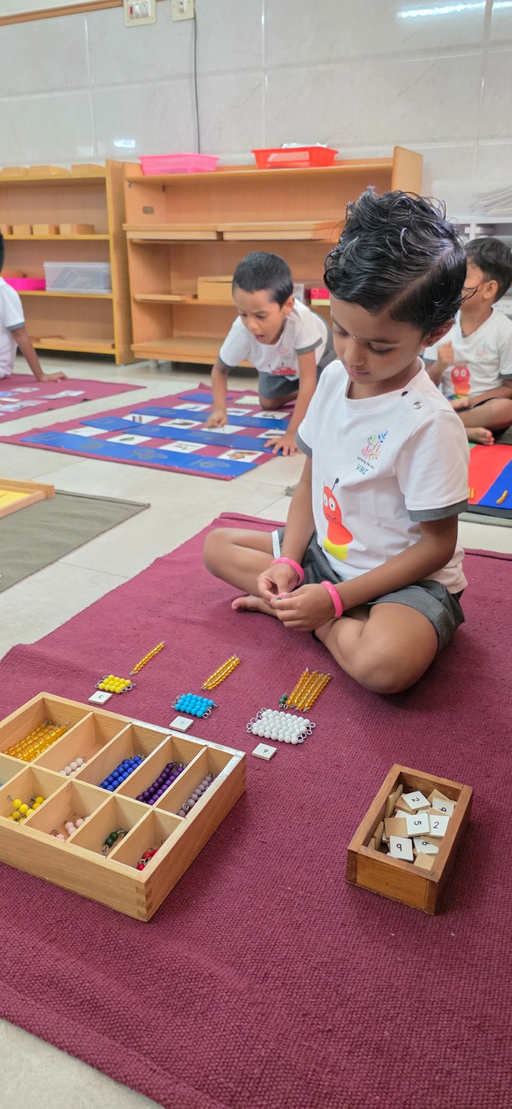 Math bead bars learning
