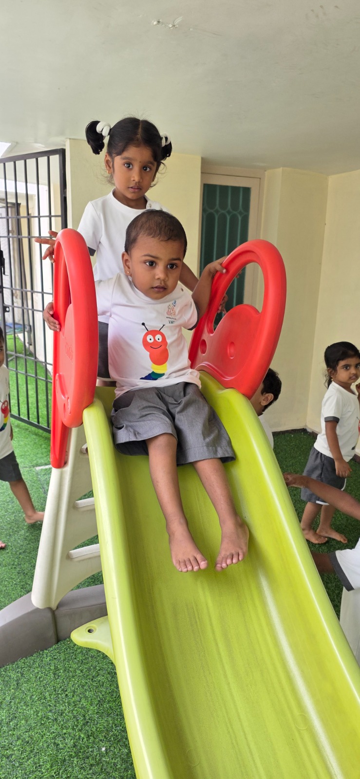 Play area slide